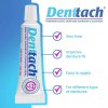 Denttach Denture Adhesive, Thermoplastic Denture Adhesive (Pack of 2)