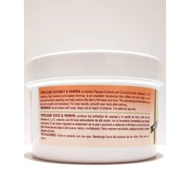 Topiclear - Papaya & Coconut Body Creme with Vitamins A, C, & E - 18 oz