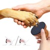 Arvintas Dog Nail File with 4Pcs Replaceable Sandpaper, Dog Scratch