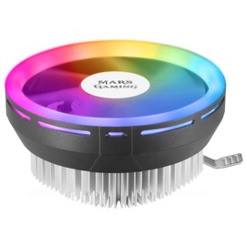 Mars Gaming Gaming MCPU120 RGB CPU Cooler TDP 120 W Silent PWM 12 cm Low Profile