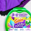 Gain Flings Laundry Detergent Pacs with Odor Defense, 76 Count,