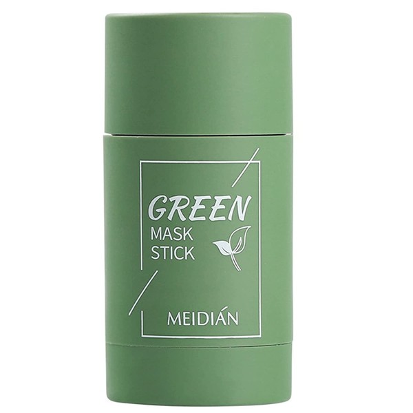 Tyemp Green Tea Mask Stick, Purifying Clay Stick Mask Green Tea Cleansing Mask for Face Moisturizes Oil Control, Deep Clean Pores, Green Facial Mask Stick for Women or Men…
