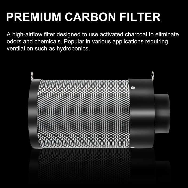 ATOUR 4 Inch Air Carbon Filter with Australian Virgin Charcoal