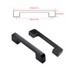 LUCY WEI 96 mm black handles, 10 pieces cabinet handles,