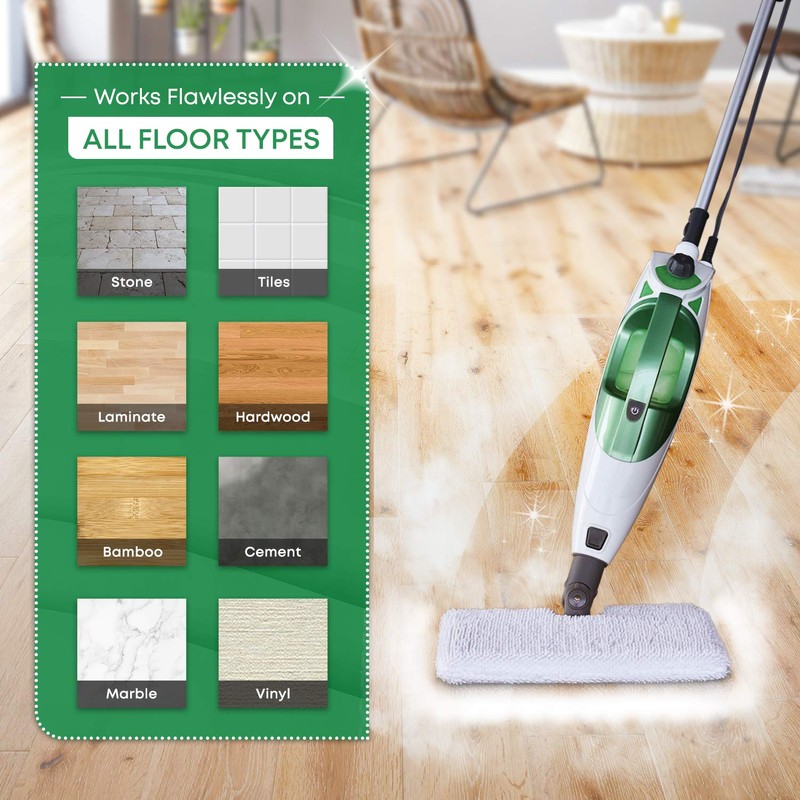 Turbo Microfiber Shark Steam Mop Replacement Pads, Professional Fit Series