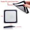 JZK 2pcs 120mm x 120mm Air Vent Grille Dust Filter