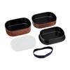 Takenaka Bento Box, Ajiro Bamboo Basket Oban Shunkei, Upper Level,