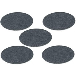 5 x Hook and Loop 225mm Mesh Sanding Discs 240 Grit Palm Sander Orbital Pads