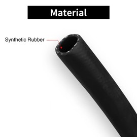 5/8inch Heater Hose, 10 Feet Coolant Radiator Line for Water, 300PSI Working Pressure