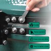 Band Hardware Pack for Large Big Grill Green Egg, Replacement