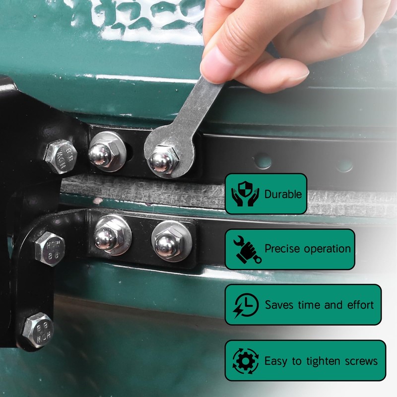 Band Hardware Pack for Large Big Grill Green Egg, Replacement