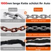 Eseesmart Fingerprint Chain Lock Bicycle Lock Fingerprint with Fingerprint Phone