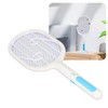 Electric Mosquito Racket Multi Function 2 in 1 USB Charging
