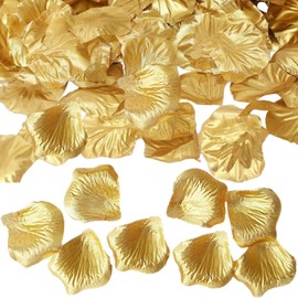 MEMOFYND 200 Pieces Of Simulated Rose Petals, Petal Decorations, Table Decorations, Creative Decorations, Suitable For Parties, Weddings, Birthdays