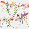 Fairy Party Banner Fairy First Birthday Party Decorations Butterfly Mushroom