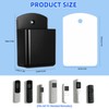 Leinuosen 12 Pcs Remote Control Holder Wall Mount Self Adhesive