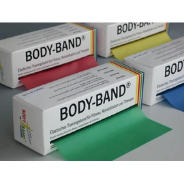 Dittmann Medium Gymnastikband, rot, 5.5m x 14.5 cm x 0.20 mm