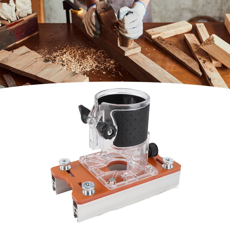 Trimming Machine Slot Plate Locator and Clear Cover Aluminum Alloy