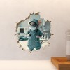 Doctor Nurse Surgeon Medical Mouse - Mouse Hole Wall Sticker