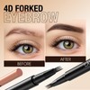LANGMANNI Eyebrow Pen - Wild Micro-4Tip Prong Lasting Water Eyebrow