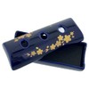 Nihon Kodo Sleeping Incense Plate, Small, Lapis and Cherry Blossoms,