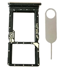 Single Sim Card Tray Slot Holder Micro SD Card Replacement for Motorola Moto G Stylus 5G 2023 XT2315(Gold)