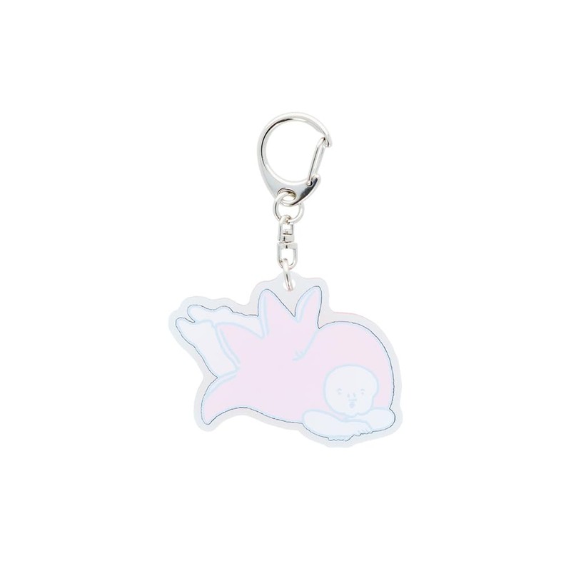 Sunstar Stationery S8349037 Kabori Seikatsu Keychain, Acrylic, Octopus Winer