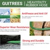 Guitrees 25FT 5/8 Heavy Duty Rubber Garden Hose - 200psi
