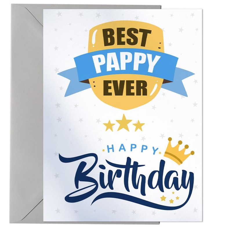 Happy Birthday Card for Best Pappy Ever