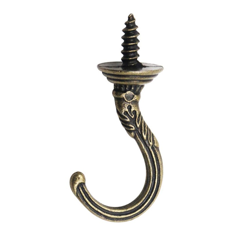 mciskin Vintage Wall Ceiling Screw Hooks, Cup Hooks, Dropped Ceiling