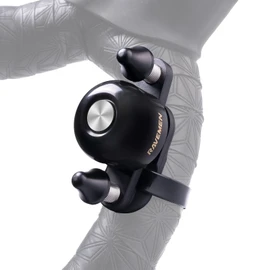 RAVEMEN Q3 Bicycle Bell Designed for Road Bikes, Supports Various Grip Positions, Lightweight, Compact, Rustproof, Copper, No Tools Required, Easy Installation