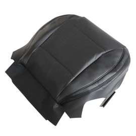 NLQR Front Passegner Side Bottom Replacement Seat Cover Perforated Microfiber Leather Black Compatible with Subaru Outback 2015 2016 2017 2018 2019