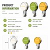 3 Pcs Suction Cup Hooks for Bathroom & Kitchen Storage