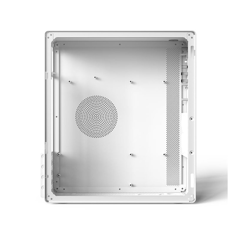 V100 M-ATX/ITX Computer Case,Multifunctional Pc Case, Business Case with Spcc