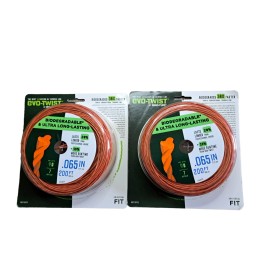 Rino-Tuff EVO TWIST Trimmer Line by Rino-Tuff Biodegradable .065" 200ft (2 Pack)