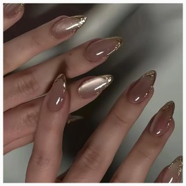 MISS MUMU Nail Tips, 24 Pieces, Nail Tips, Short, Spring, Summer, Simple, Cute, Fashionable, Popular, Nail Seal, Bride Nail, Glossy, False Nails, Coming of Age Ceremonies, Weddings, School Entrance