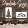 Mountain Stencils for Painting On Wood & Walls for Crafts