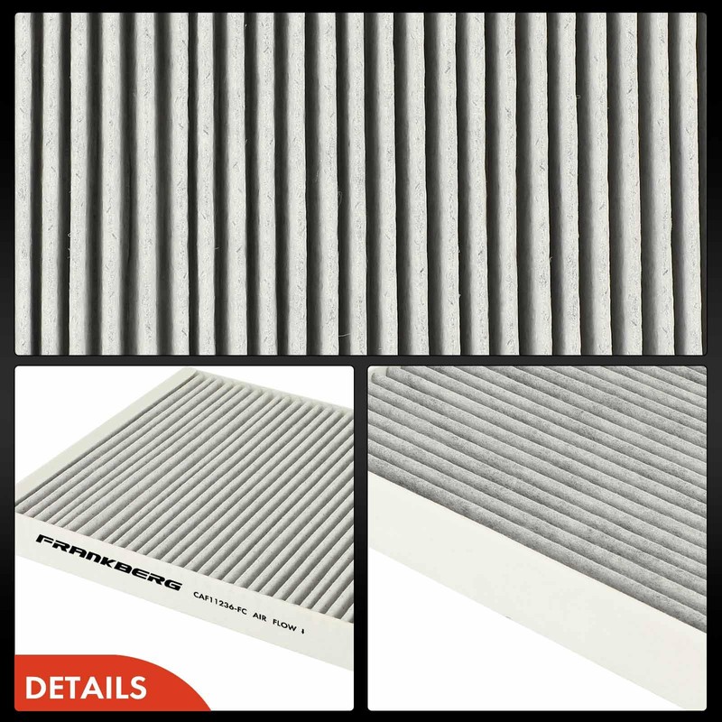 Frankberg Cabin Air Filter Pollen Filter with Activated Carbon Compatible