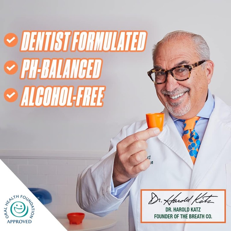 The Breath Co. Mild Mint Oral Rinse, 500 g