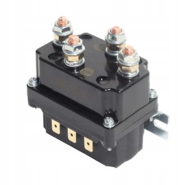 aikoolwer Solenoid Relay 12V 250A Winch Relay Solenoid Replacement Contactor 1500-10000lbs ATV UTV Thumb Truck Winch Control