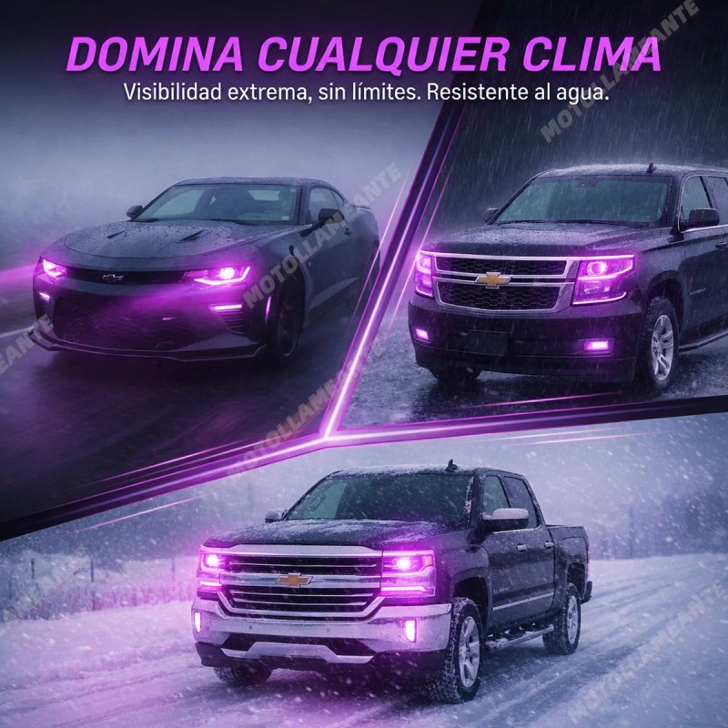 60cm Par Tira Led Drl Flexible Direccional Secuencial Auto