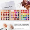 Paleta De Sombras Ojos Brillante Profesional Kit 86 Colores