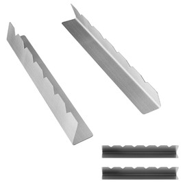 Tesmotor BBQ Skewers Holder Stainless Steel Set, Skewer Rack for 6 Skewers Ideal for Gas Grill, Outdoor BBQ