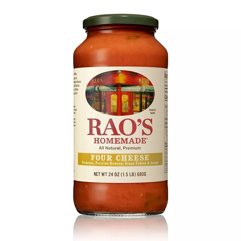 Rao's Homemade All Natural Premium Four Cheese Pasta Sauce, 24-Ounce