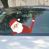 MEISH Christmas Rear Wiper Decal Sticker Funny Waving Wiper Sticker