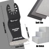 Vearter 5Pcs Diamond Oscillating Multi Tool Blade Cutting Tile Grout