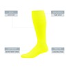 Augusta Sportswear Elite Multi-Sport Socks, Power Yellow, S