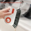 SSKHE 2 x Window Track Cleaning Brushes, Multifunctional Hard Bristle