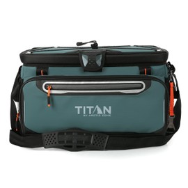 Titan by Arctic Zone 48 Can Zipperless Soft Cooler with HardBody Liner, Jungle Hunt