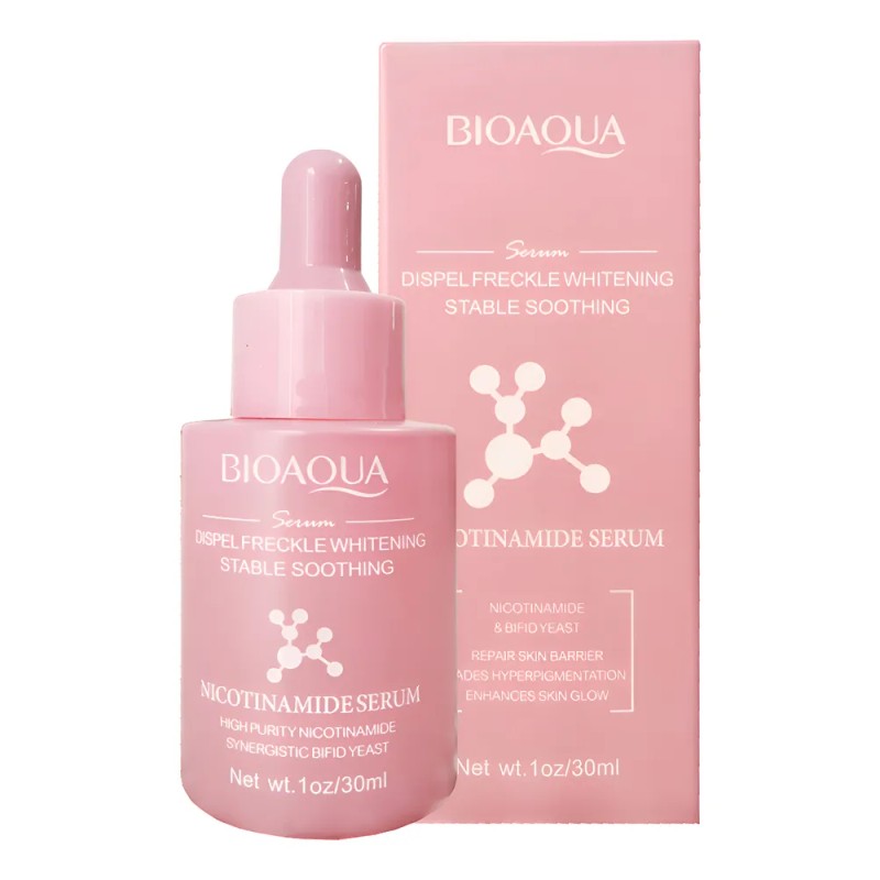 Suero Aclarante Antimanchas Nicotinamida Bioaqua 30ml Todo Tipo De Piel